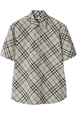 Burberry Hemd aus Nova Check-Jacquard
