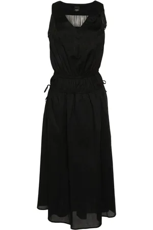 Pinko Midikleid mit Fransen