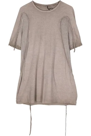MASNADA T-Shirt mit Drapierungen