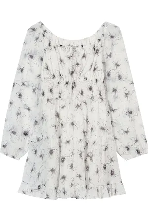B+AB Minikleid mit abstraktem Print