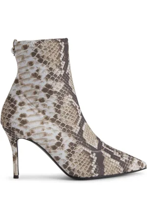 Giuseppe Zanotti Mirea Stiefel mit Schlangenleder-Print 90mm