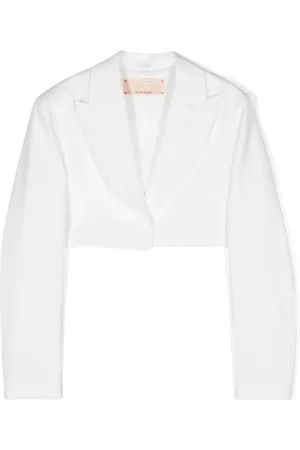 Elisabetta Franchi Cropped-Blazer mit Schleifendetail