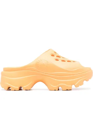 adidas Clogs mit Logo-Prägung