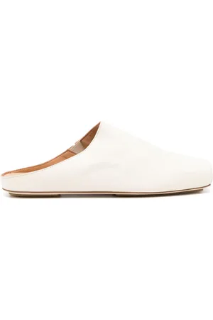 UMA WANG Slipper mit eckiger Kappe