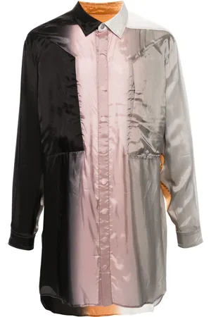 Rick Owens Larry Fogpocket Ombré-Hemd