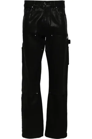 AMIRI Halbhohe Straight-Leg-Hose