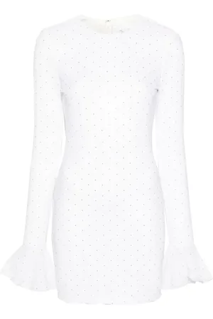 ROTATE Minikleid mit Kristallen