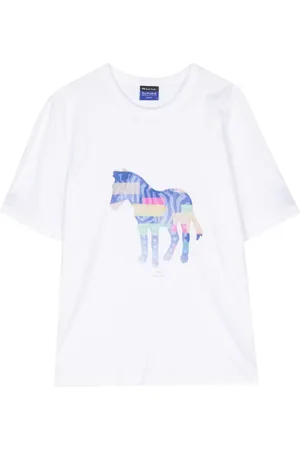 Paul Smith T-Shirt mit Zebra-Print