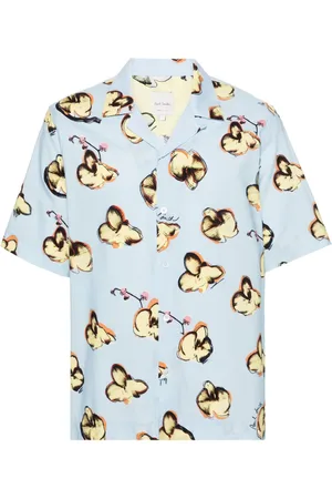 Paul Smith Hemd mit Orchideen-Print