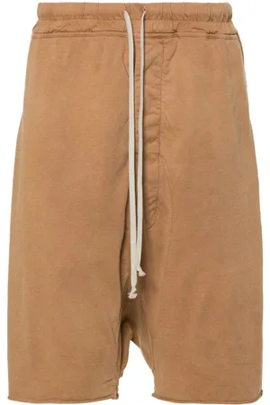 Rick Owens Drawstring Pods Jersey-Shorts
