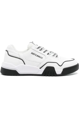 Roberto Cavalli Klobige Sneakers mit Logo-Prägung