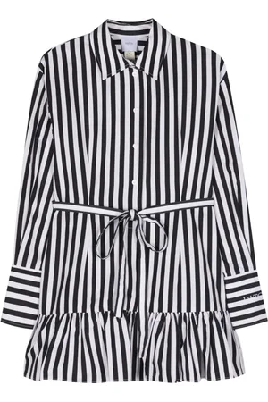 Patou Minikleid mit Streifen