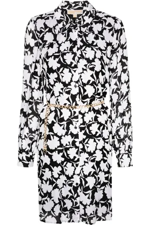 Michael Kors Blumiges Minikleid