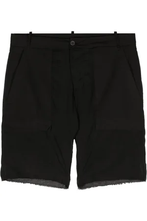 MASNADA Ausgefranste Shorts