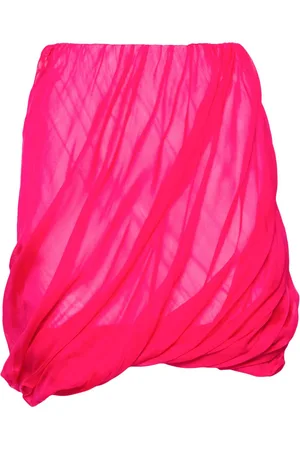 Helmut Lang Bubble Minirock mit Raffungen