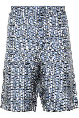 Fendi Seidenshorts mit FF-Print