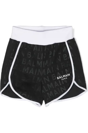 Balmain Joggingshorts aus Logo-Jacquard