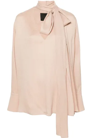 Givenchy Bluse aus Seide mit Schaldetail