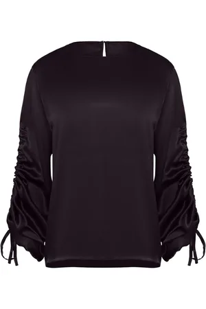 Uma Raquel Davidowicz Bluse mit Kordelzug