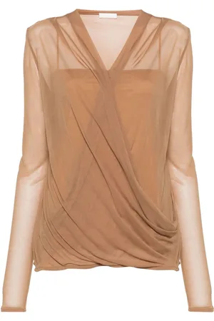 Givenchy Semi-transparente Bluse
