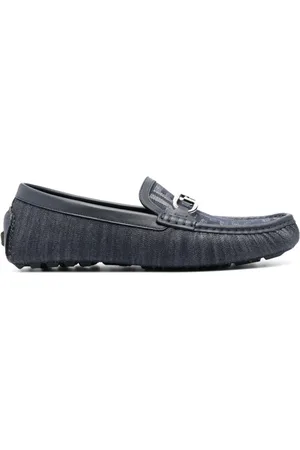 Fendi Loafer mit Logo-Schild