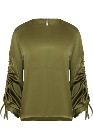 Uma Raquel Davidowicz Bluse mit Kordelzug