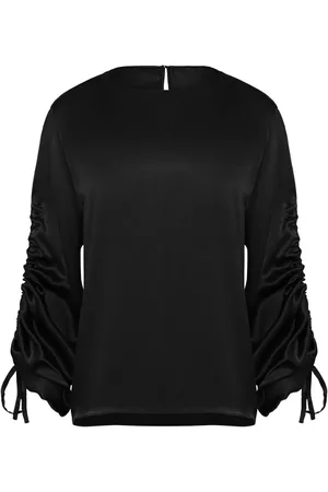 Uma Raquel Davidowicz Celulose Seidenbluse