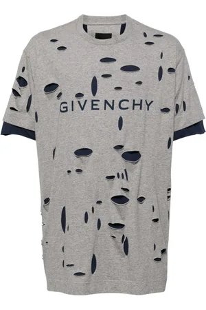 Givenchy T-Shirt im Distressed-Look