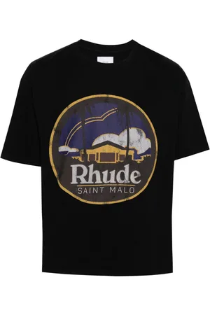 Rhude T-Shirt mit Logo-Print
