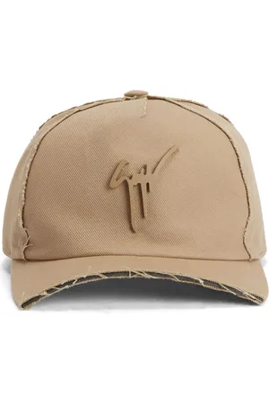 Giuseppe Zanotti Cohen Baseballkappe mit ausgefranstem Detail