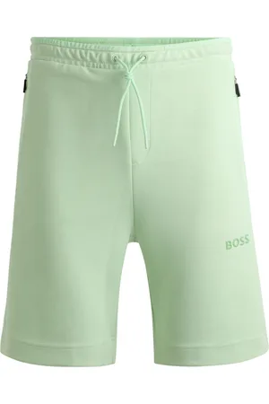HUGO BOSS Joggingshorts mit Logo-Applikation