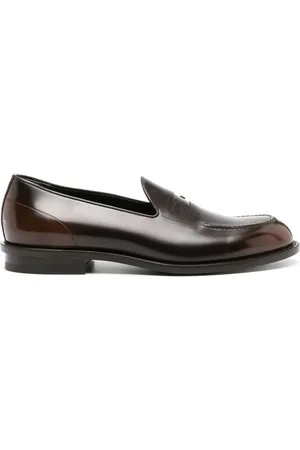 Fendi Loafer aus Lackleder mit FF-Prägung