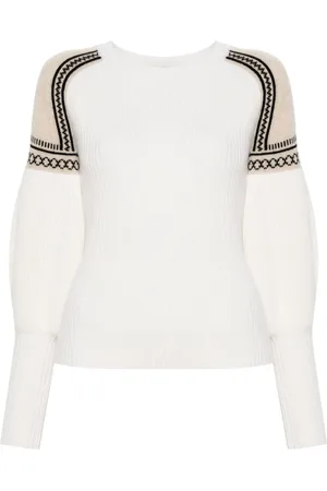 Max Mara Gerippter Pullover