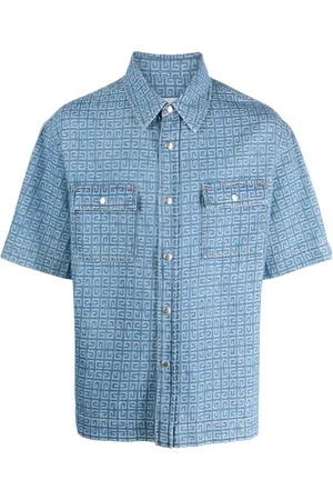 Givenchy Jeanshemd aus 4G-Jacquard
