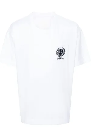 Givenchy T-Shirt mit Logo-Stickerei