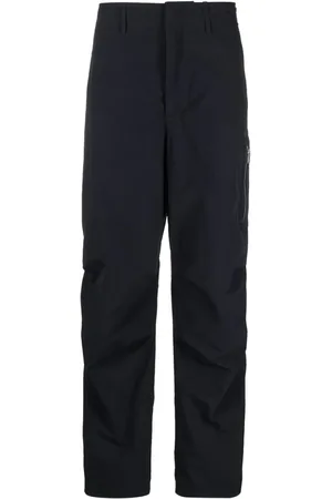Fendi Weite Ripstop-Hose mit mittlerer Taille