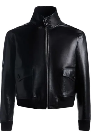 Bally Cropped-Jacke aus Leder