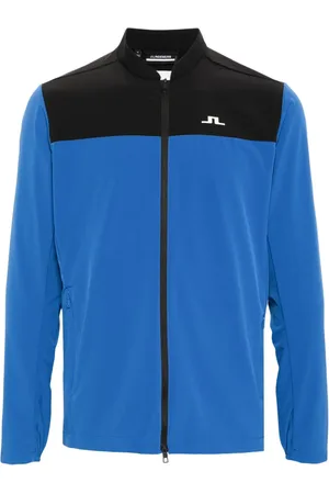 J Lindeberg Jeff Hybrid Jacke in Colour-Block-Optik