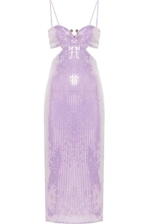 Patrizia Pepe Essentials Midikleid mit Pailletten