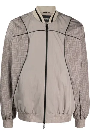 Fendi Bomberjacke mit Monogramm-Print