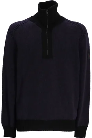 HUGO BOSS Pullover mit Reißverschluss
