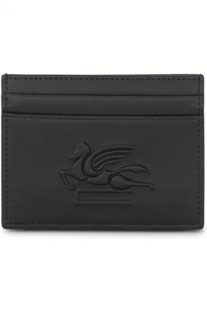 Etro Kartenetui mit Pegaso-Motiv