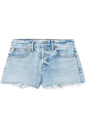 RE/DONE Halbhohe Jeans-Shorts