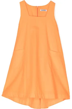 Kindred Bio-Baumwoll-Kleid mit eckigem Ausschnitt
