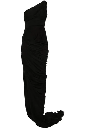 Rick Owens Drapiertes One-Shoulder-Kleid
