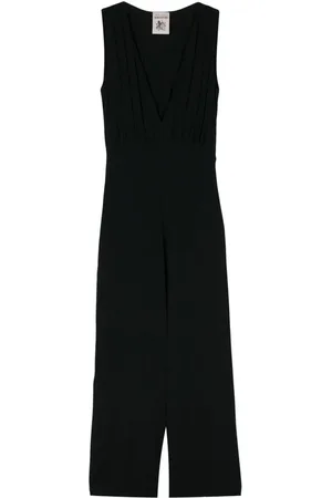 SEMICOUTURE Jumpsuit mit V-Ausschnitt