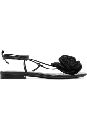 MAGDA BUTRYM Sandalen mit blumigen Applikationen
