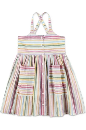 Stella McCartney Ausgestelltes Kleid mit Streifen