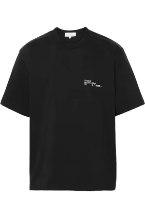 STUDIO NICHOLSON T-Shirt mit Logo-Print
