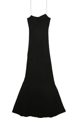 Jacquemus Fein gestricktes Maxikleid